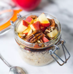 apply cinnamon overnight oats