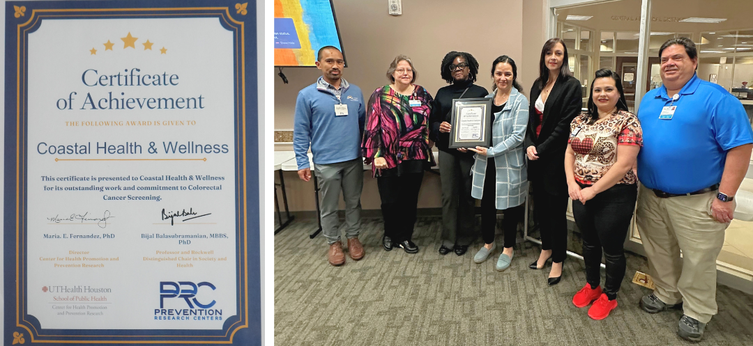 CHW presented with certificate