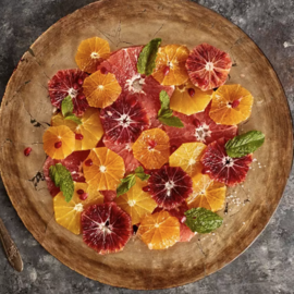 Citrus Salad with Pomegranate and Mint