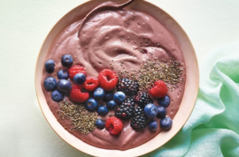 Cherry Berry Smoothie Bowl