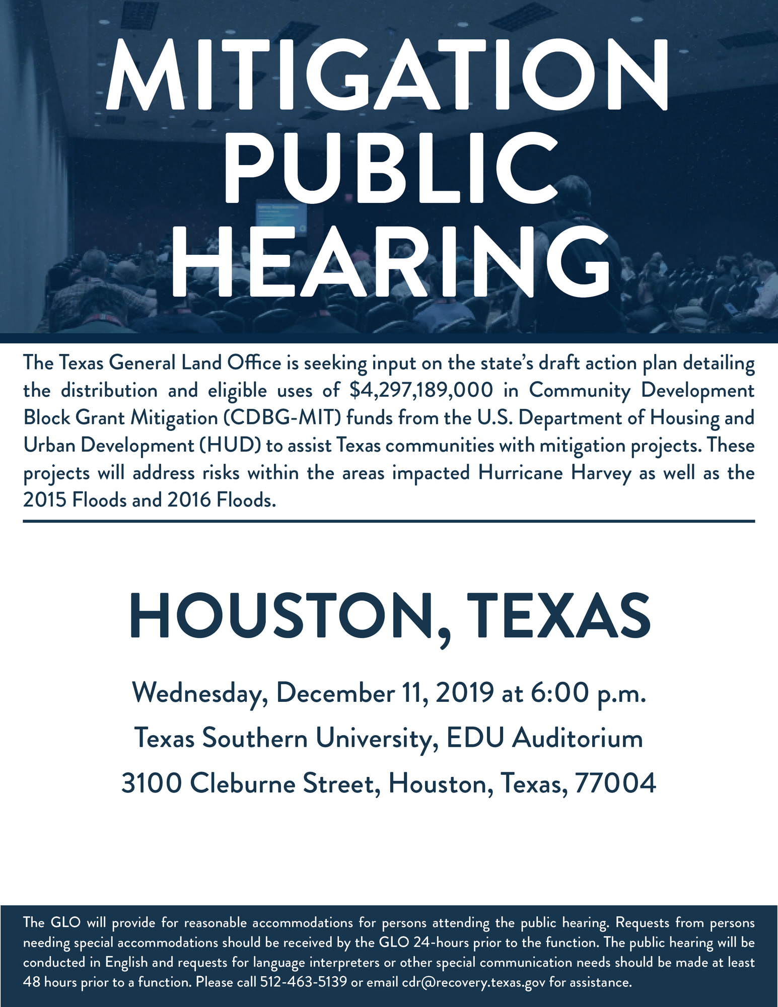 Houston Public Hearing
