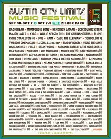 ACL Fest poster