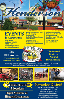 heritage syrup festival poster