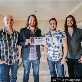 eli young band with plate