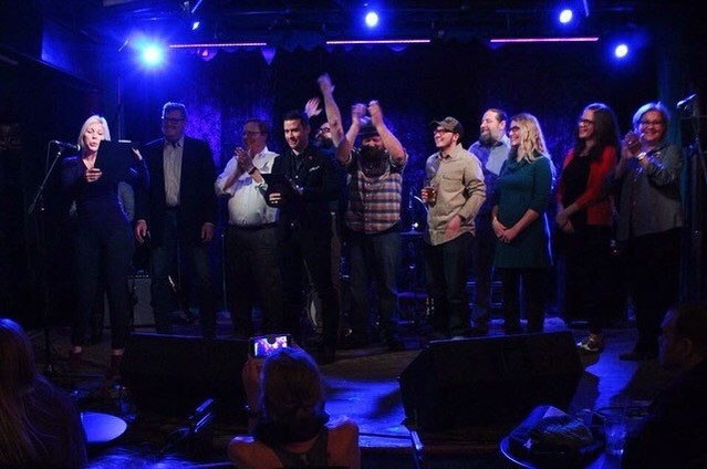 Discover Denton and TMO Music Friendly Communities certificate presentation