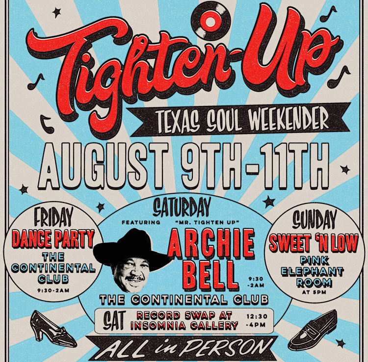 Tighten Up Texas Soul Weekender poster edited