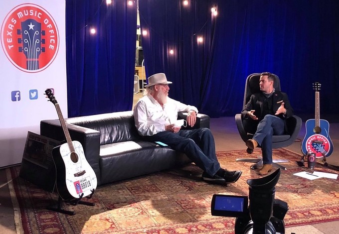 Brendon Anthony & musician Ray Benson tape a virtual panel for 2020's Americana Fest
