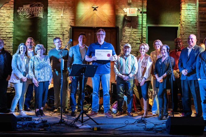 Bryan Music Friendly Community Certification Ceremony