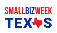 Small Business Week in Texas Badge (Red/Navy)