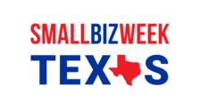 Small Biz Week Logo - Red & Blue