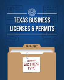 2026-2027 Texas Business Licenses & Permits Guide Cover
