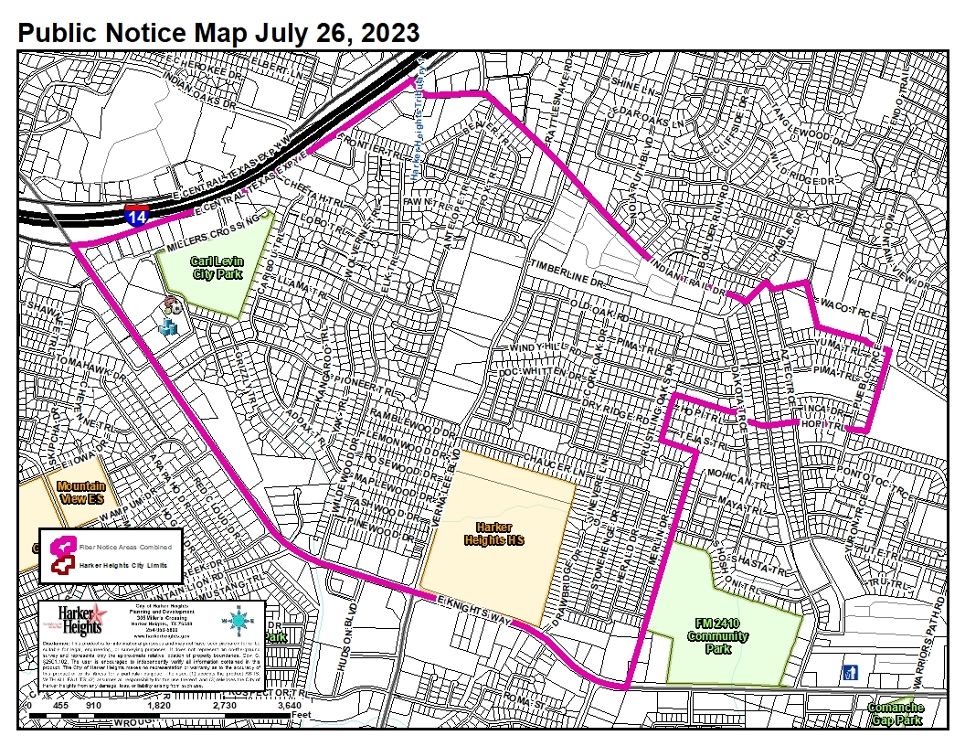 Public Notice Fiber Install