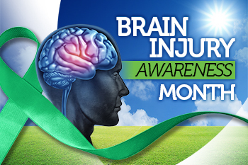 Brain Injury Awareness Month logo