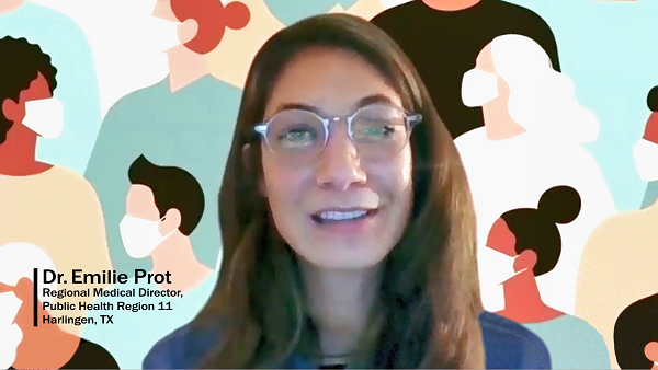 Dr. Emilie Prot Spanish COVID-19 vaccine ad