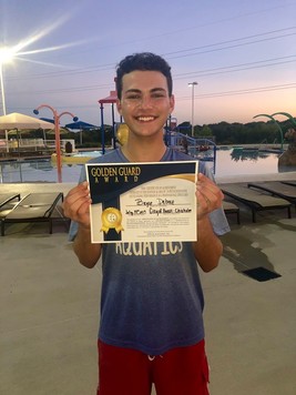 Golden Guard recognition photo, Bryce.