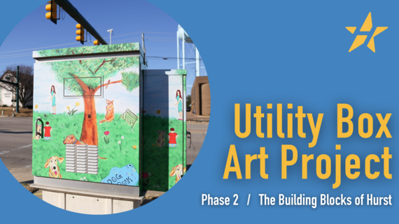 Graphic promoting Utility Art Box Project Phase 2