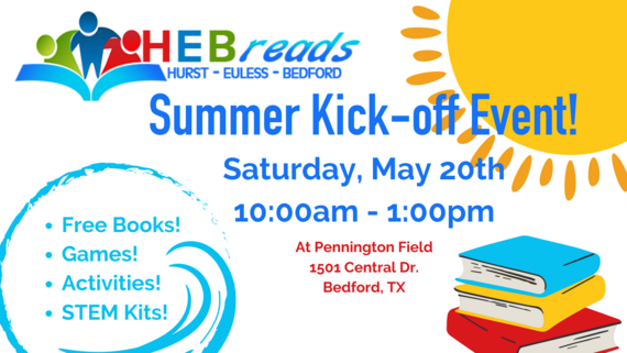 HEB Reads Promotional Graphic