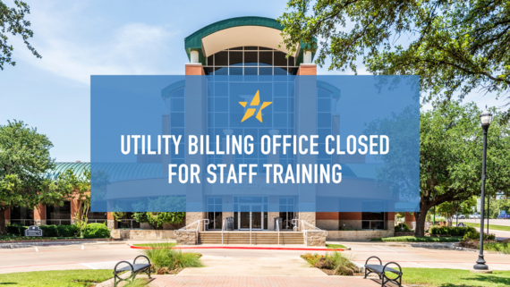 Utility Billing Office closure information