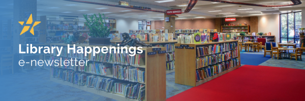 Library Happenings Banner - Youth Department