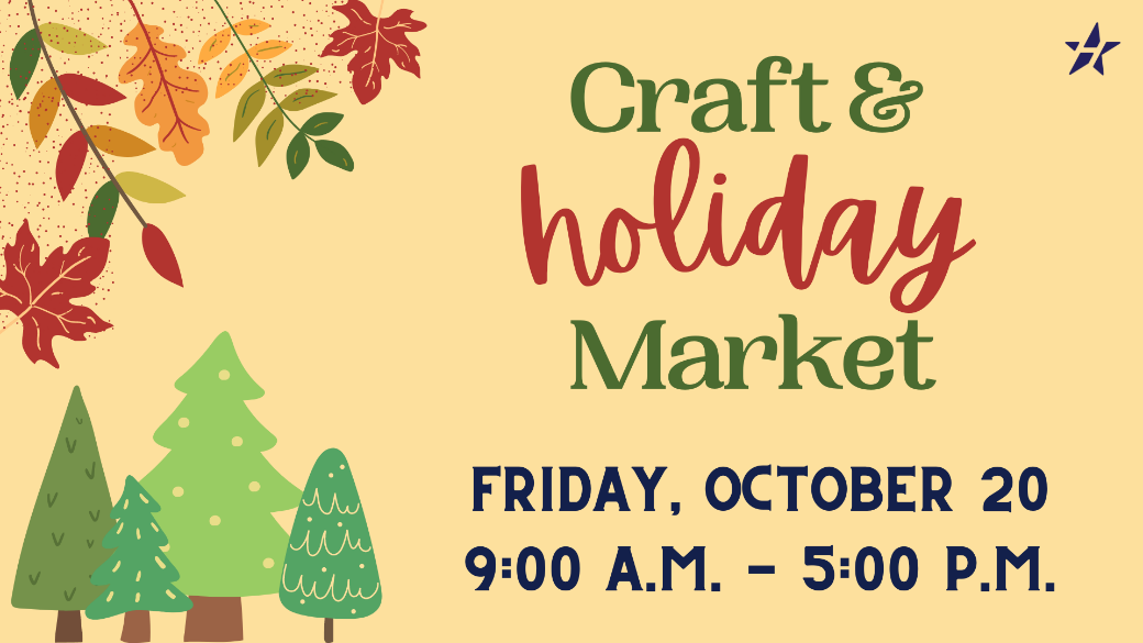 craft and holiday market at hurst senior activities center