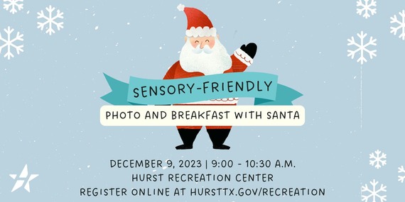 Sensory-Friendly Photo and Breakfast with Santa Graphic