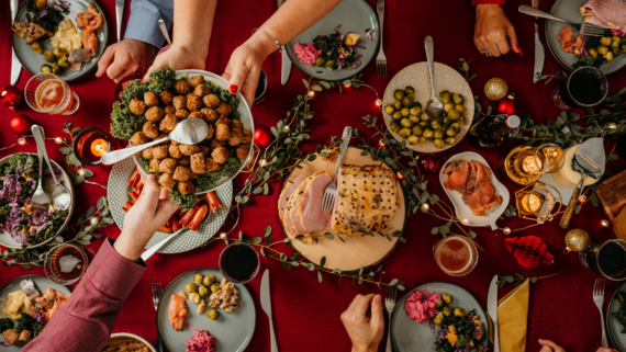 Christmas Meal promoting Cease the Grease