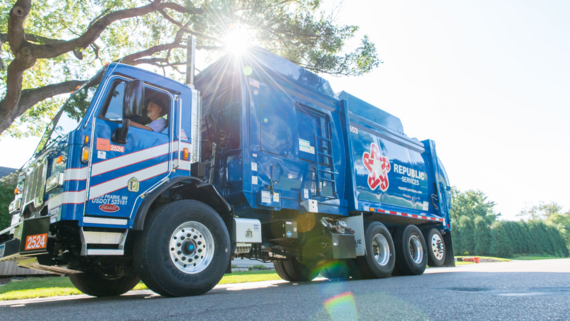 Republic Services Garbage Truck