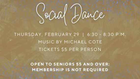 social dance graphic for february 29