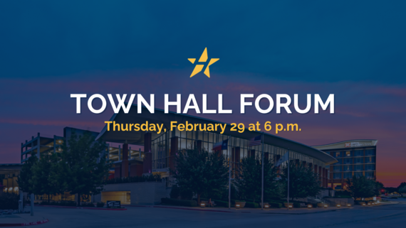 Town Hall Forum promo