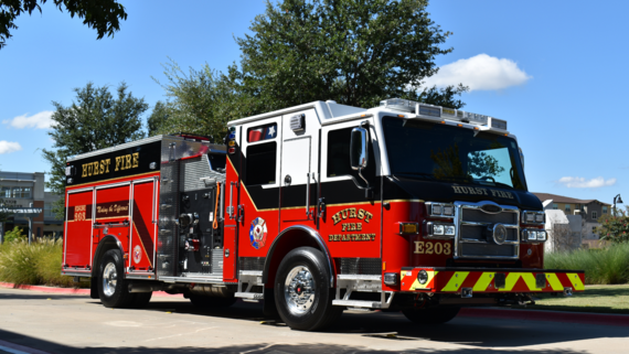 Hurst fire truck