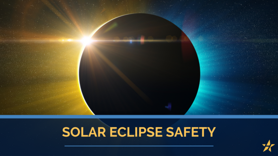 Solar Eclipse Safety Graphic