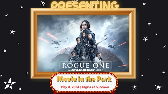 Movie in the Park - Star Wars Rogue One graphic