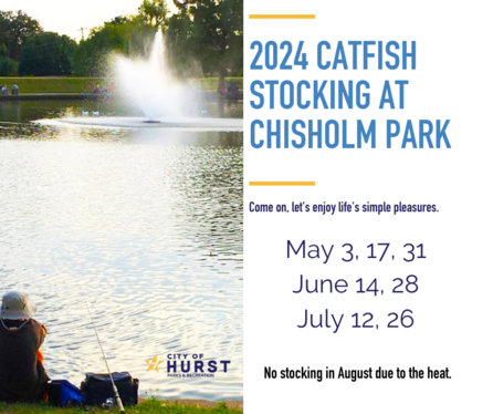 catfish stocking for may june and july