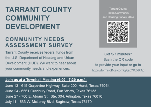 Tarrant County Housing Survey Information