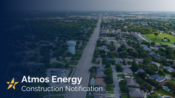 image of hurst neighborhood, atmos energy notification