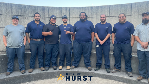 employees of Hurst involved in CDL training program