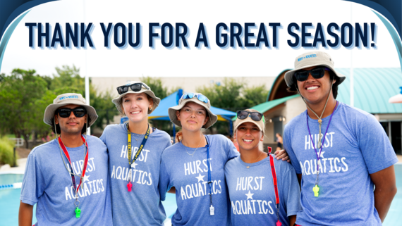 Thank You for a Great Season at Hurst Aquatics!