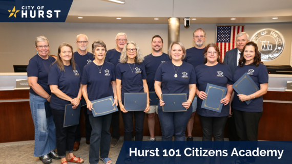 Hurst 101 Citizens Academy previous graduates