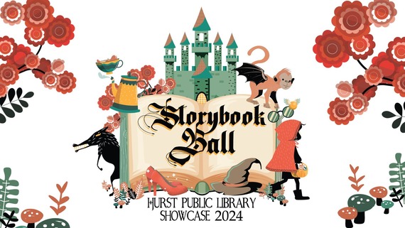 Library Showcase: Storybook Ball with old fantasy story book