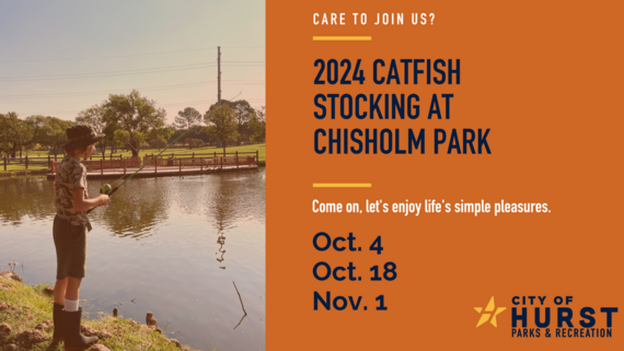 Catfish Stocking at Chisholm Park Image