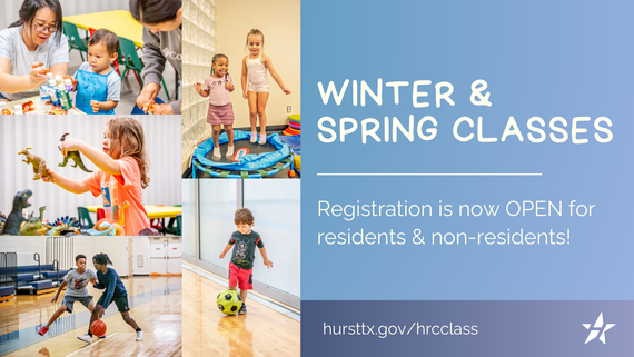 Winter/Spring Recreation Classes graphic