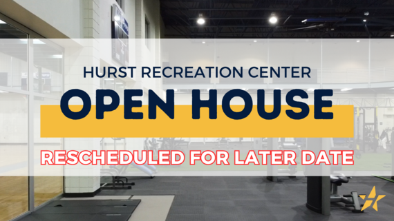 Recreation Open House 2025 Postponed