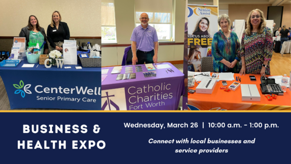 Business and Health Expo event graphic