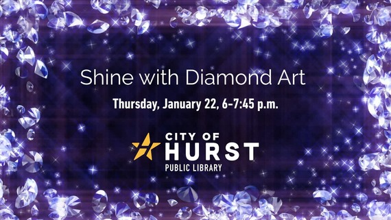 January 2026 - Shine with Diamond Art (1920 x 1080 px)