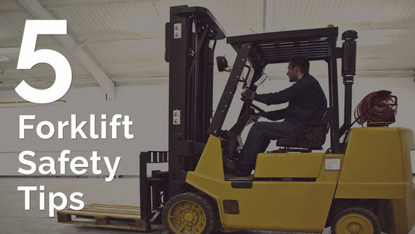5 Forklift Safety Tips