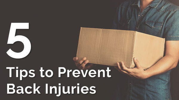 5 Tips to Prevent Back Injuries