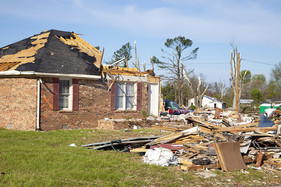 tornado damage