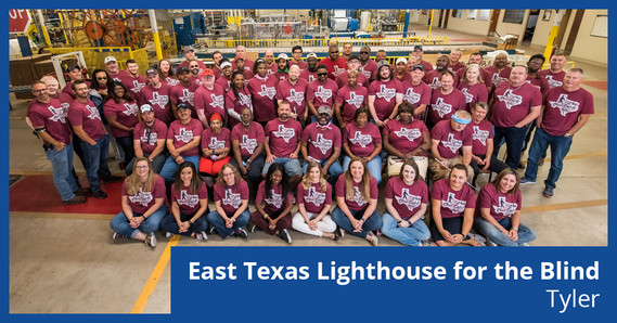 east texas lighthouse for the blind group picture