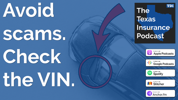 Avoid scams. Check the VIN.