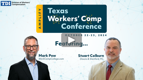 Texas Workers' Compensation Conference video promo